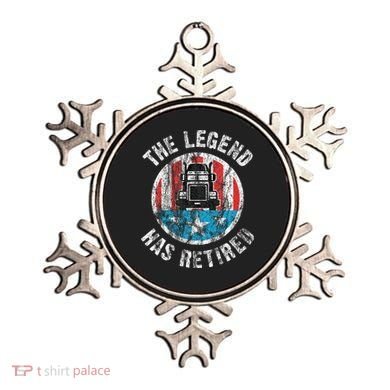 Truckers Truck Driver Retirement Ornament