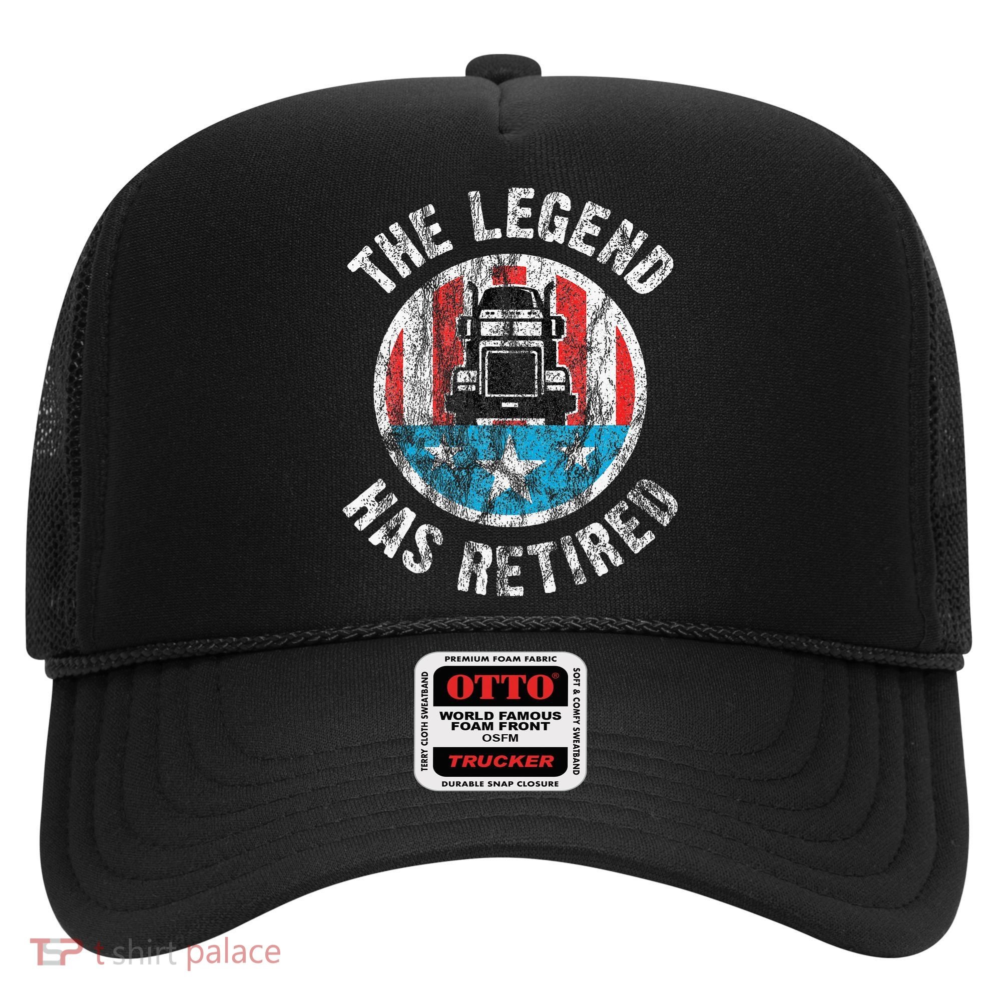 Truckers Truck Driver Retirement Hat