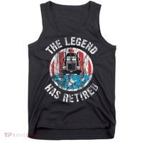 Truckers Truck Driver Retirement Tank Top thumb 0
