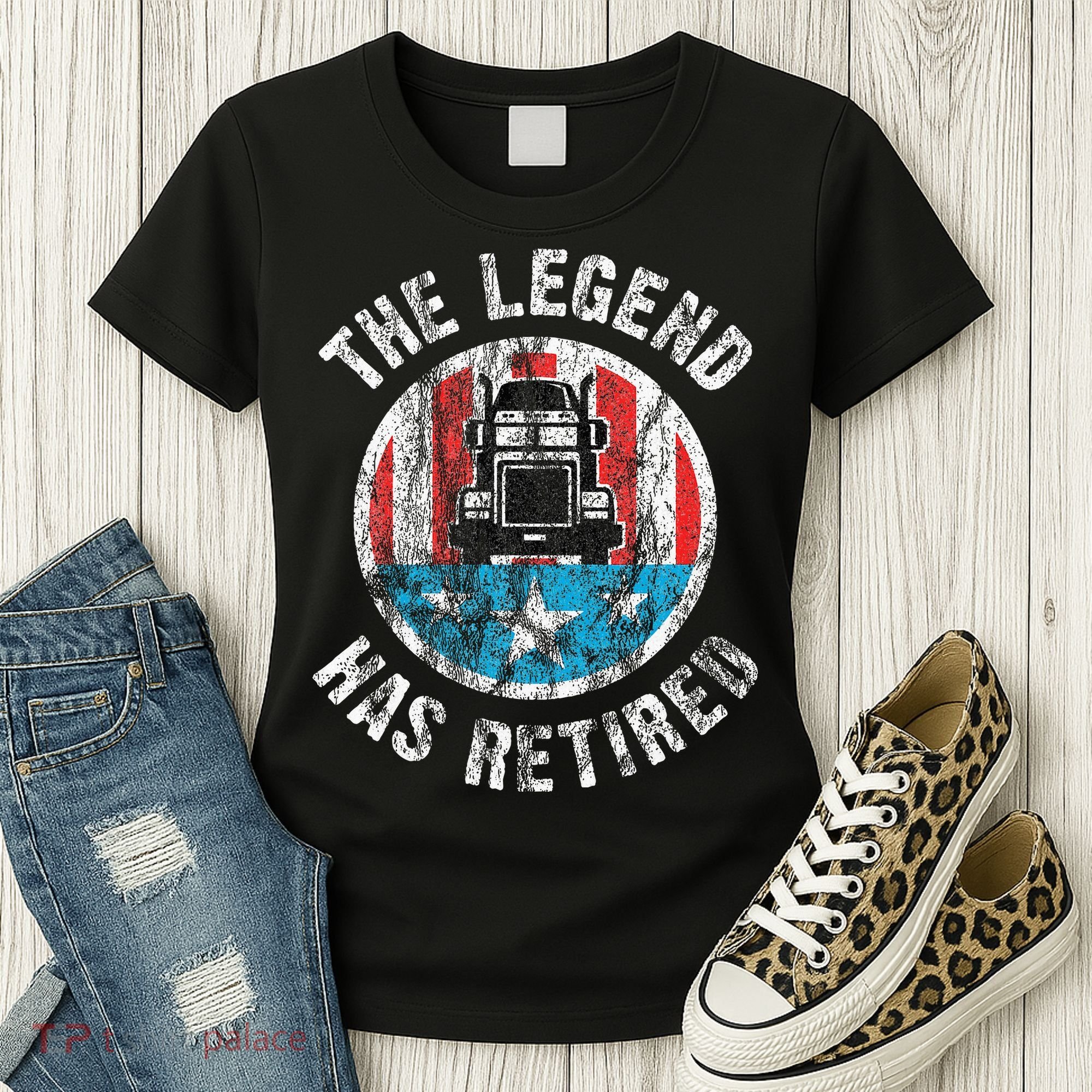 Truckers Truck Driver Retirement Women's T-Shirt