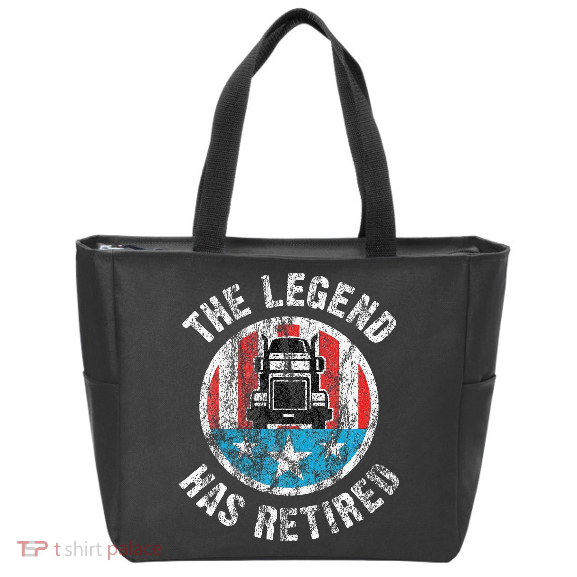 Truckers Truck Driver Retirement Tote Bag