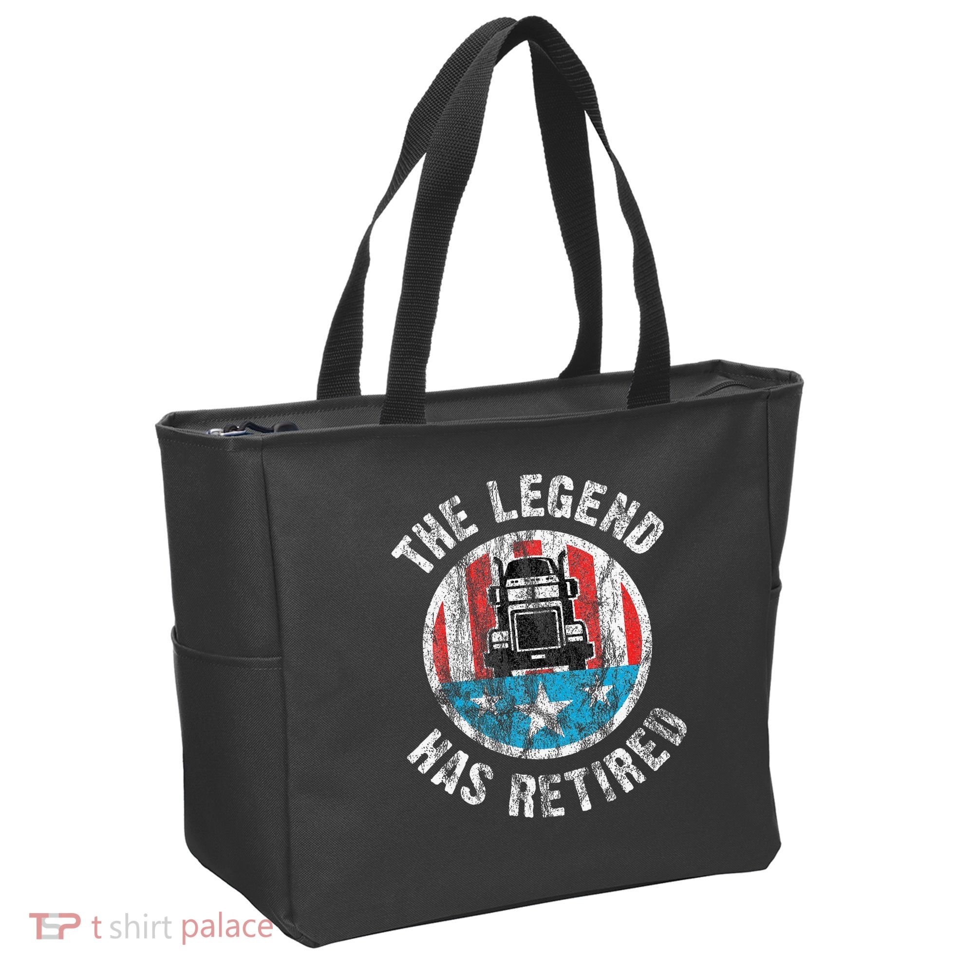 Truckers Truck Driver Retirement Tote Bag
