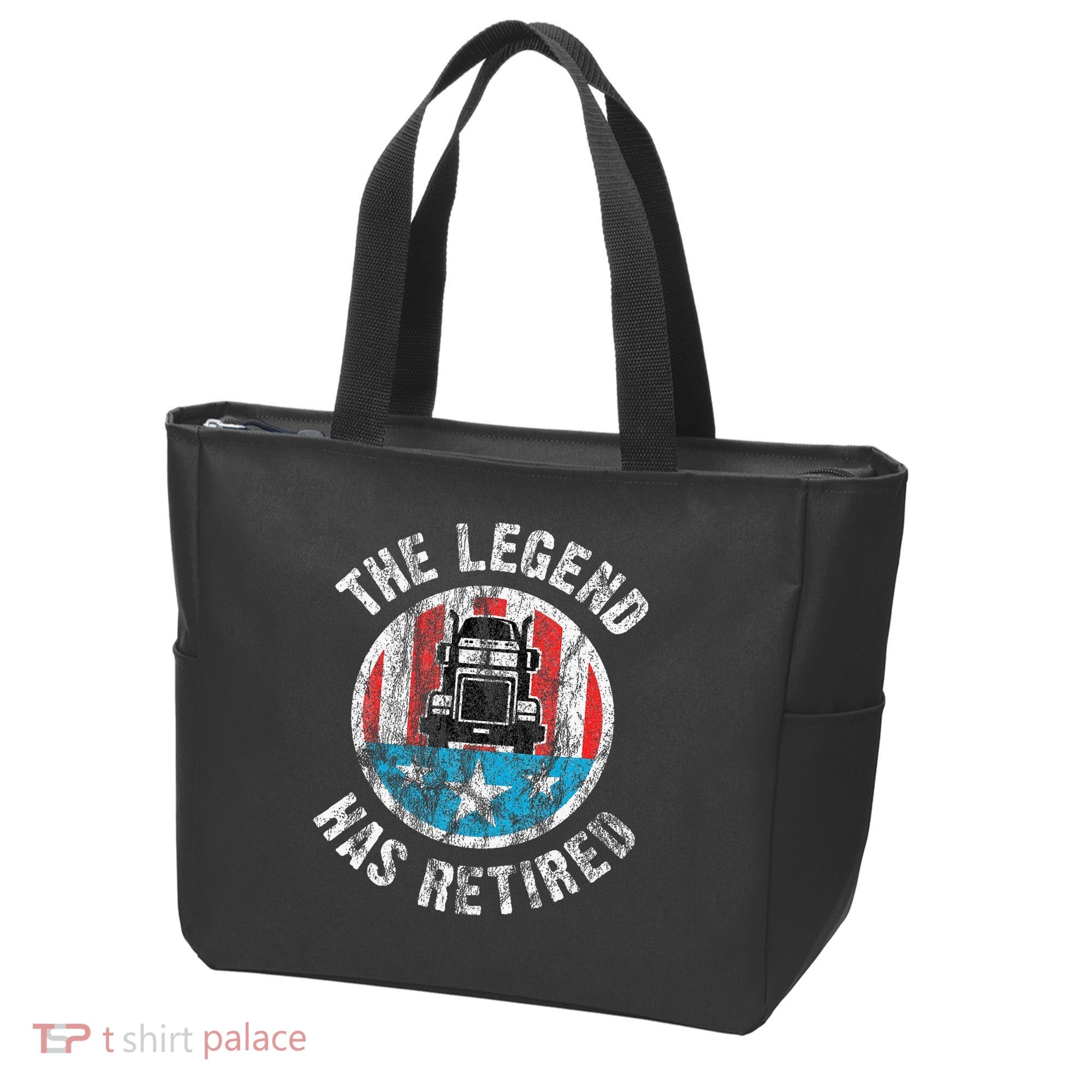 Truckers Truck Driver Retirement Tote Bag