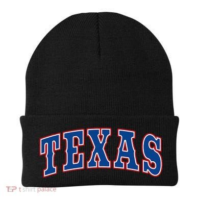 Texas Throwback Design Classic Beanie