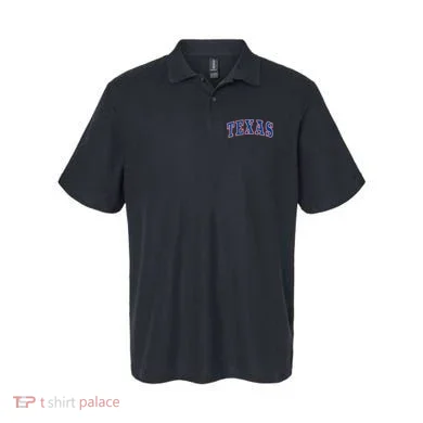 Texas Throwback Design Classic Polo