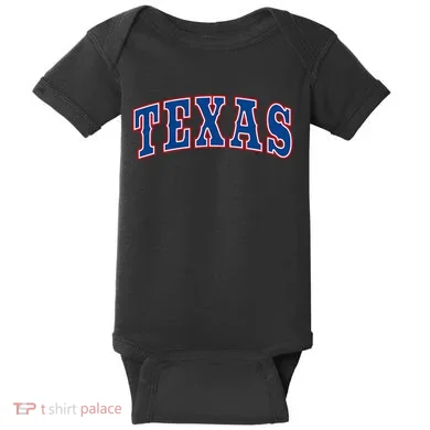 Texas Throwback Design Classic Baby Bodysuit