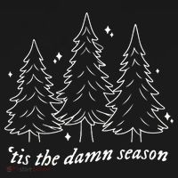 Tis The Damn Season Christmas Tree Sweatshirt thumb 3