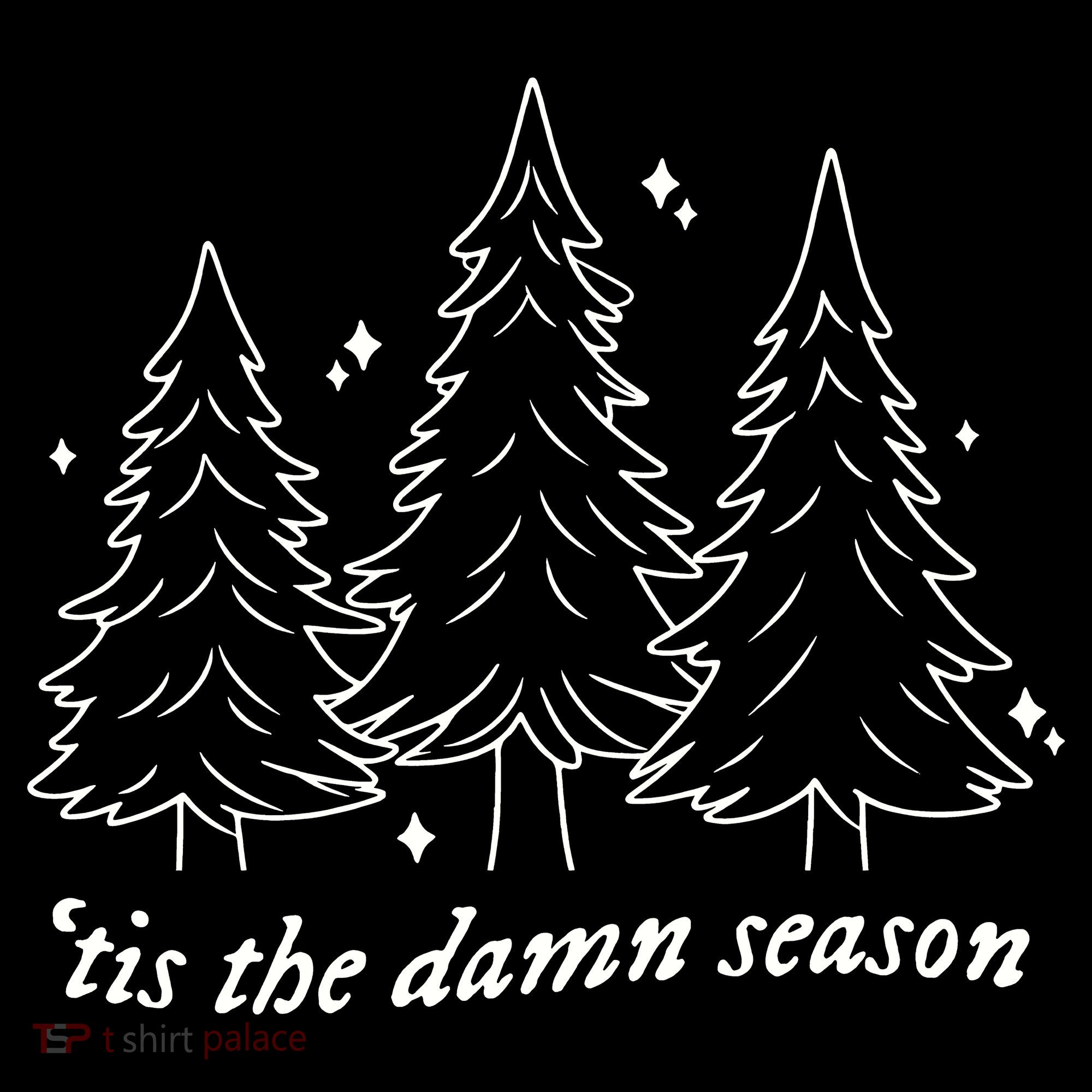 Tis The Damn Season Christmas Tree Coffee Mug