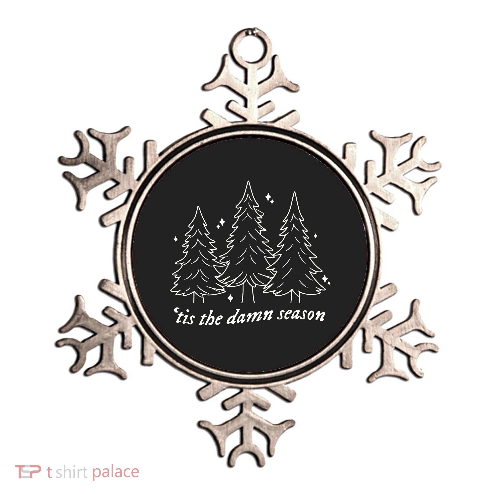Tis The Damn Season Christmas Tree Ornament