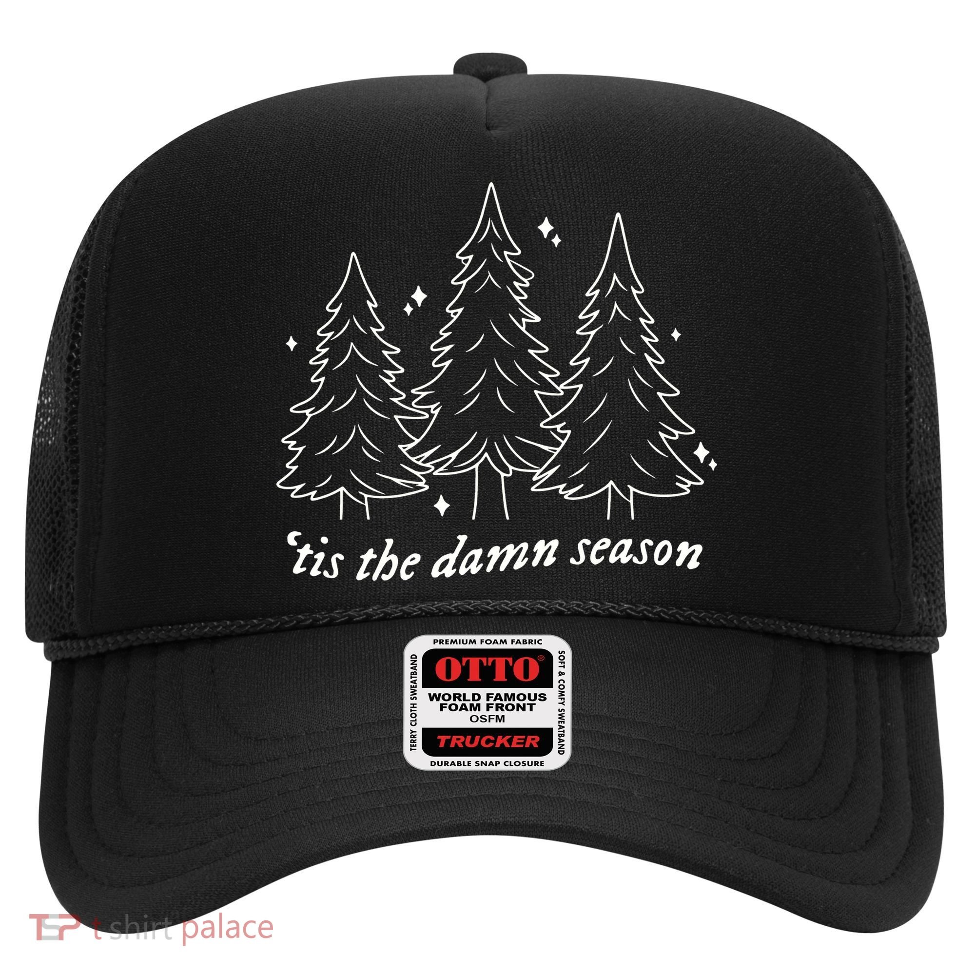 Tis The Damn Season Christmas Tree Hat