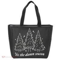 Tis The Damn Season Christmas Tree Tote Bag thumb 0
