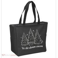 Tis The Damn Season Christmas Tree Tote Bag thumb 2