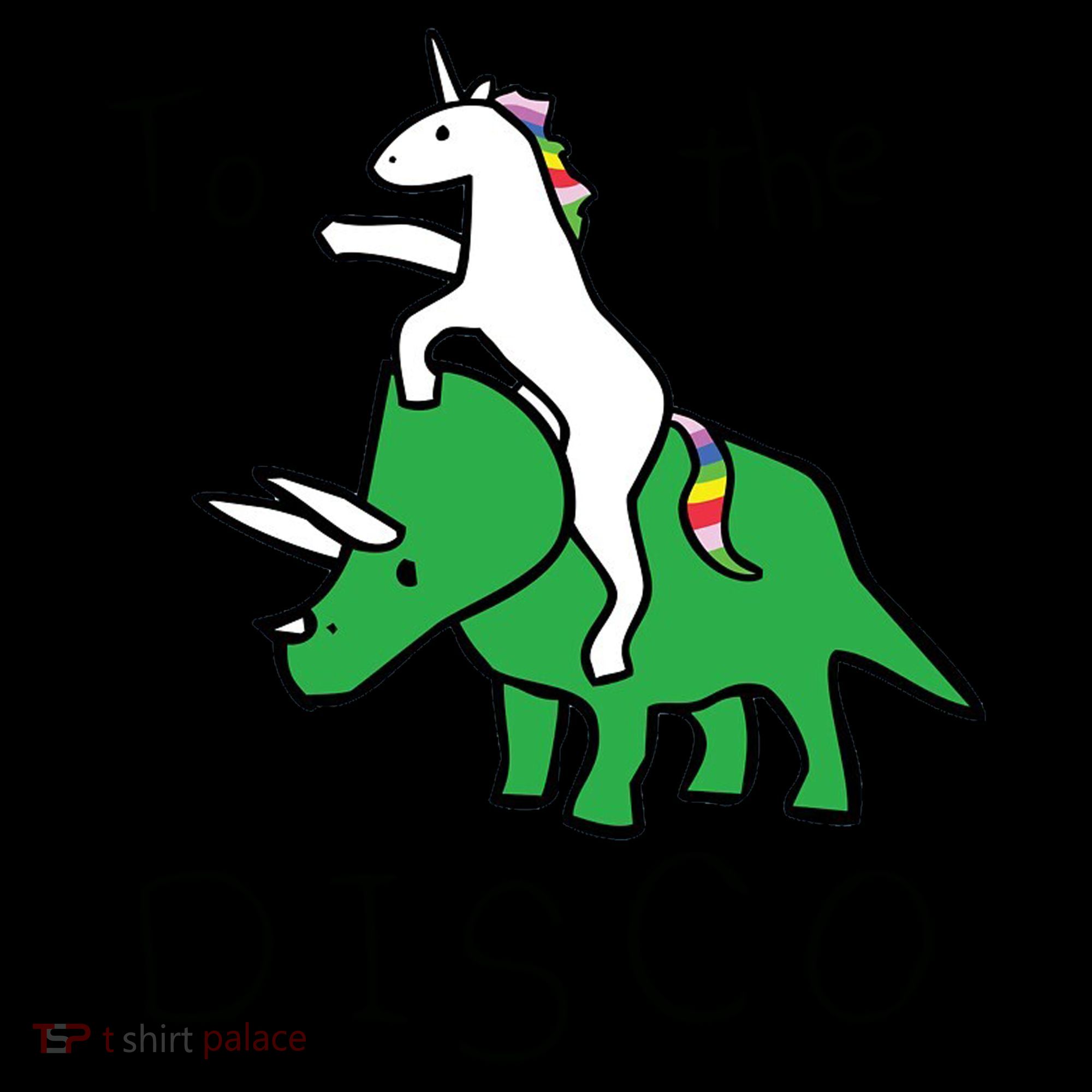 To The Disco Magical Unicorn Dinosaur Retro 80s Party Coffee Mug