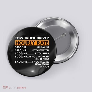 Tow Truck Driver Hourly Rate Tow Truck Operator Button