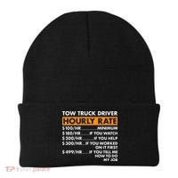 Tow Truck Driver Hourly Rate Tow Truck Operator Beanie thumb 0