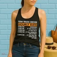 Tow Truck Driver Hourly Rate Tow Truck Operator Women's Tank Top thumb 2