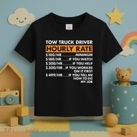 Tow Truck Driver Hourly Rate Tow Truck Operator Toddler T-Shirt thumb 3