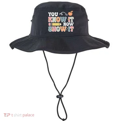 Testing Test Day You Know It Now Show It Bucket Hat