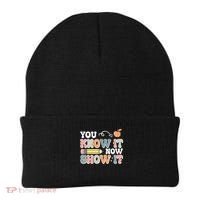 Testing Test Day You Know It Now Show It Beanie thumb 0