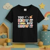 Testing Test Day You Know It Now Show It Toddler T-Shirt thumb 3