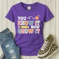 Testing Test Day You Know It Now Show It Women's T-Shirt thumb 3