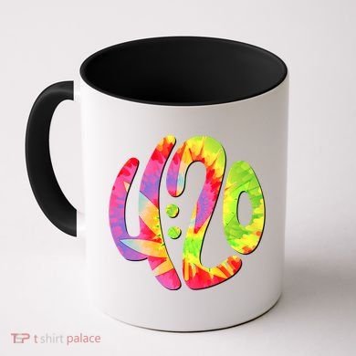 Trippy Tie Dye 4 20 Four Twenty Coffee Mug