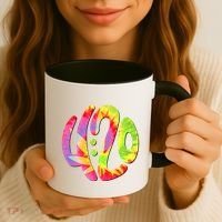 Trippy Tie Dye 4 20 Four Twenty Coffee Mug thumb 3