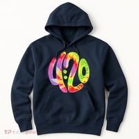 Trippy Tie Dye 4 20 Four Twenty Hoodie thumb 0