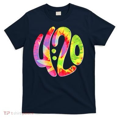 Trippy Tie Dye 4 20 Four Twenty T-Shirt