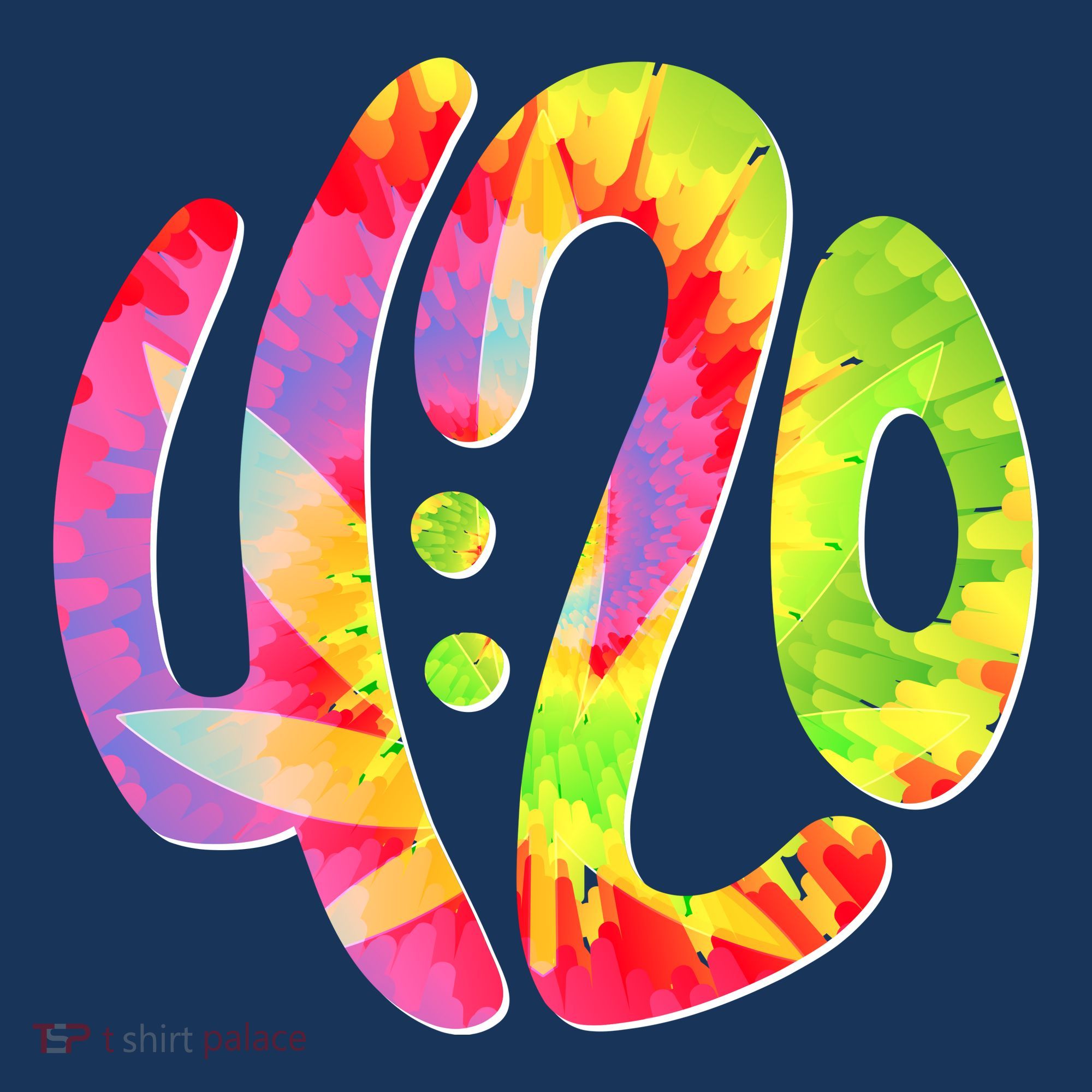 Trippy Tie Dye 4 20 Four Twenty Mousepad