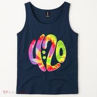 Trippy Tie Dye 4 20 Four Twenty Tank Top thumb 2