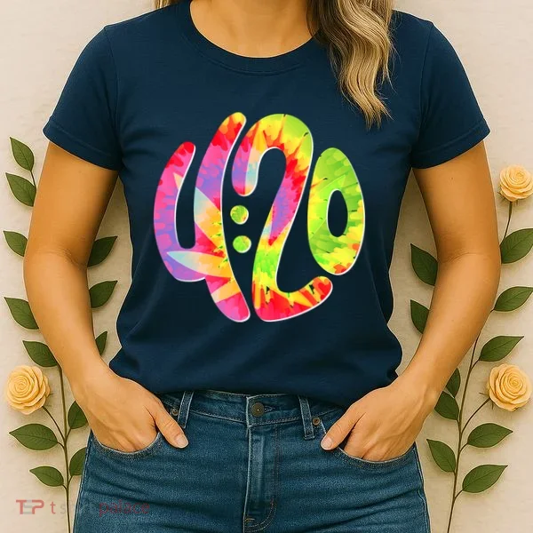 Trippy Tie Dye 4 20 Four Twenty Women's T-Shirt