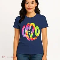 Trippy Tie Dye 4 20 Four Twenty Women's T-Shirt thumb 4
