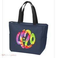 Trippy Tie Dye 4 20 Four Twenty Tote Bag thumb 3