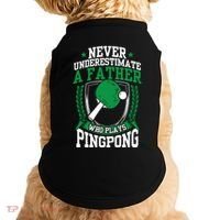 Table Tennis Dad Ping Pong Lover Daddy Fathers Day Meaningful Gift Doggie Tank thumb 0