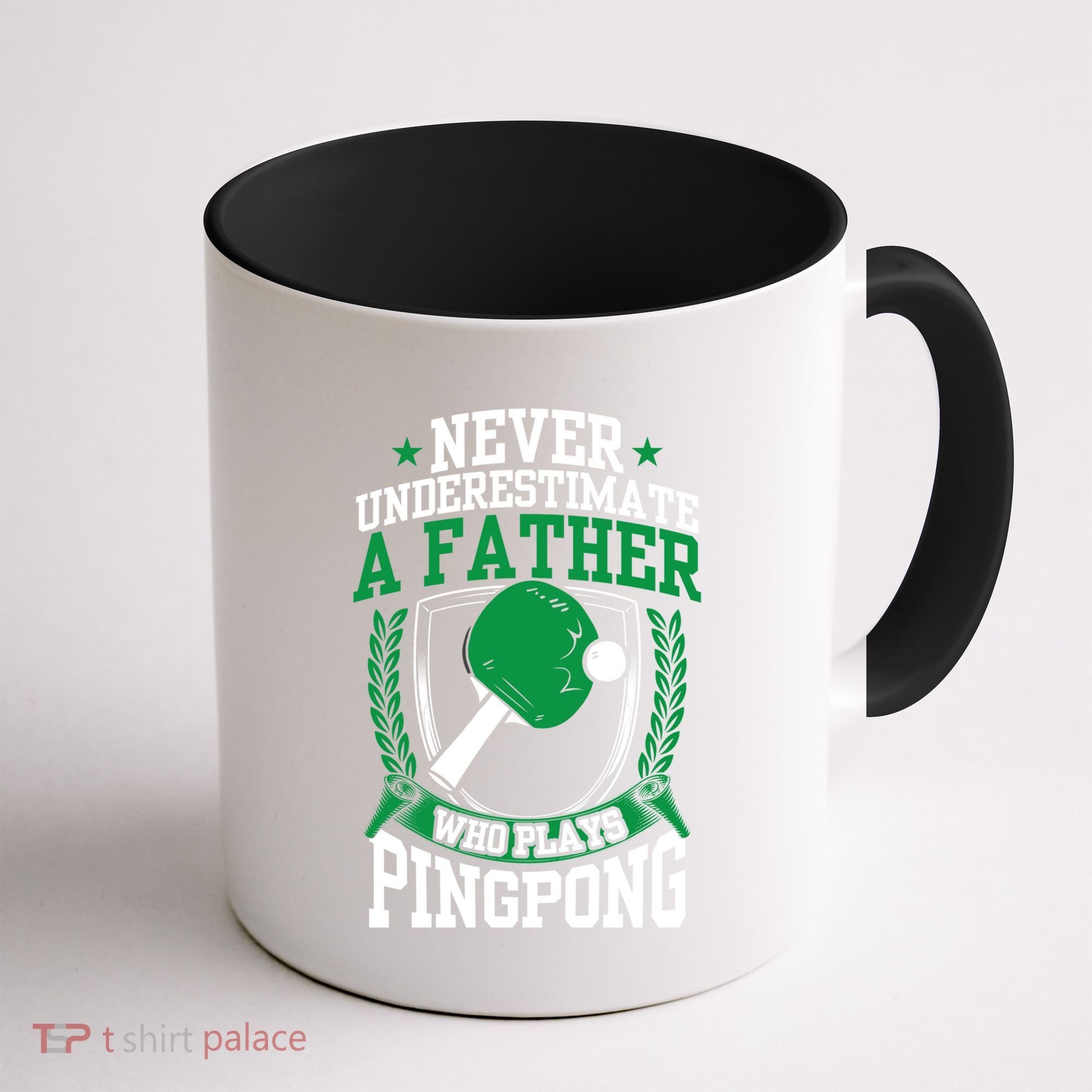 Table Tennis Dad Ping Pong Lover Daddy Fathers Day Meaningful Gift Coffee Mug