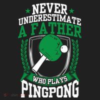 Table Tennis Dad Ping Pong Lover Daddy Fathers Day Meaningful Gift Beanie thumb 2