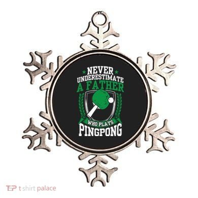 Table Tennis Dad Ping Pong Lover Daddy Fathers Day Meaningful Gift Ornament