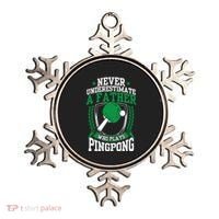 Table Tennis Dad Ping Pong Lover Daddy Fathers Day Meaningful Gift Ornament thumb 0