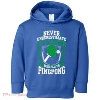 Table Tennis Dad Ping Pong Lover Daddy Fathers Day Meaningful Gift Toddler Hoodie thumb 0