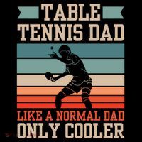 Table Tennis Dad Ping Pong Player Papa Fathers Day Funny Gift Coffee Mug thumb 5