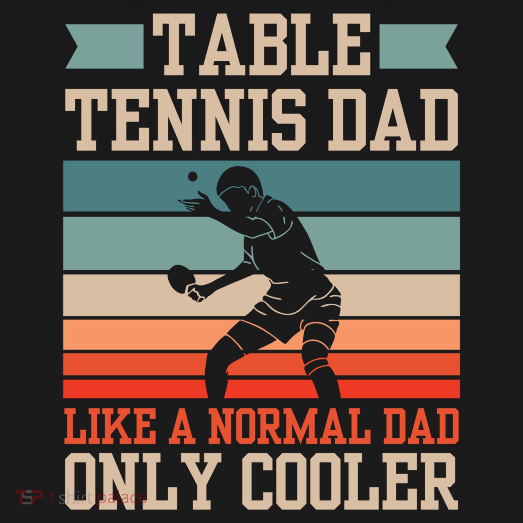 Table Tennis Dad Ping Pong Player Papa Fathers Day Funny Gift Pajama Set