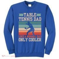 Table Tennis Dad Ping Pong Player Papa Fathers Day Funny Gift Sweatshirt thumb 0