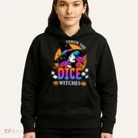 Throw The Dice Witches Bunco Happy Halloween Party Costume Hoodie thumb 5