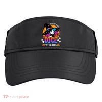 Throw The Dice Witches Bunco Happy Halloween Party Costume Adult Drive Performance Visor thumb 0