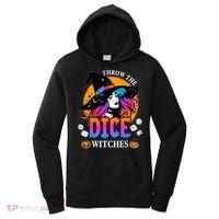 Throw The Dice Witches Bunco Happy Halloween Party Costume Women's Hoodie thumb 0