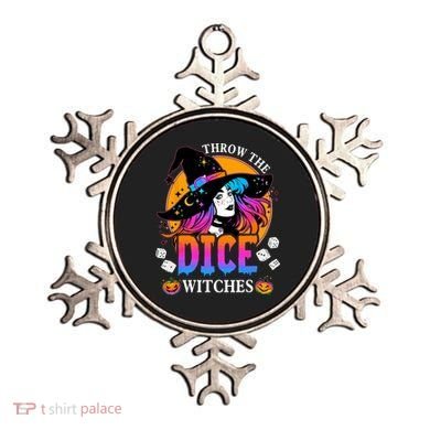 Throw The Dice Witches Bunco Happy Halloween Party Costume Ornament