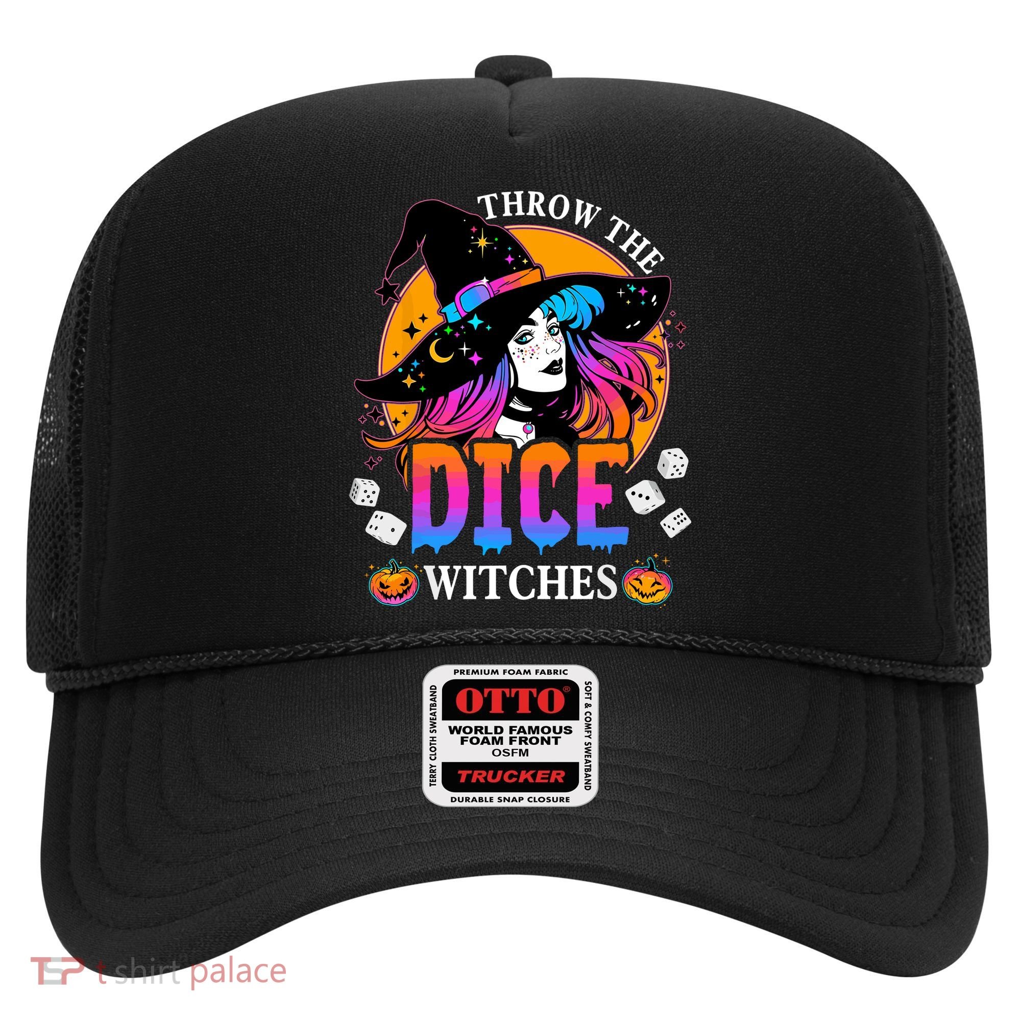 Throw The Dice Witches Bunco Happy Halloween Party Costume Hat