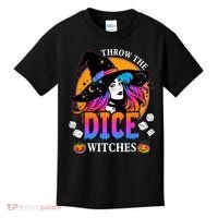 Throw The Dice Witches Bunco Happy Halloween Party Costume Kids T-Shirt thumb 0