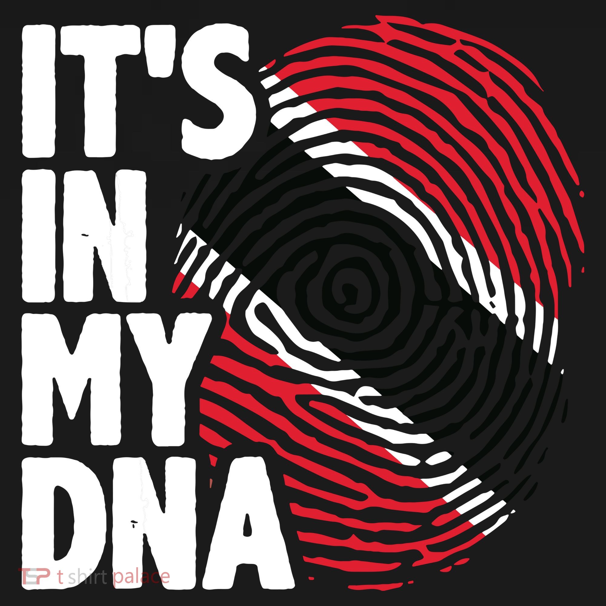 Trinidadian Tobagonian Dna Trinidad And Tobago Flag T-Shirt